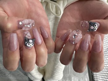 グロウ ネイル(GLOW×NAIL)/Art by RIHO