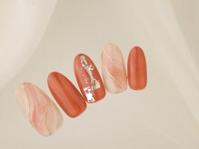 エムスラッシュ センター南(M.SLASH)/秋のニュアンスネイル