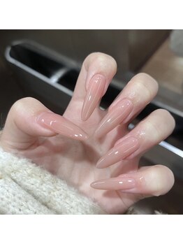 めぐみのネイルサロン/ベーシックカラー長さだし