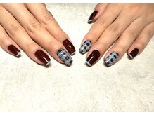 シャンティ 琴似店(Shanti)/ブルー×ブラウン