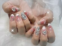 リリ 西荻窪駅前店(Lili)/マグネット×チークネイル