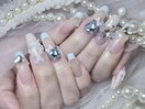 やり放題 持ち込み 夏ネイル