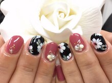 ジュエルズ ネイル(Jewels Nail)/着物にも似合う大人デザイン♪