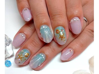 ブリリアント ネイル(Briliant Nail)/マーメイドネイル