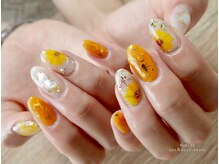 メニティ(MeniTy)/ひまわりネイル