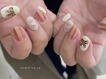 マリーネイルズ 大阪梅田店(MARIE NAILS)/新規7000円 0219bガラスフレンチ