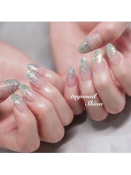 たゆ ネイル(たゆnail)/パラジェルラメグラデーション