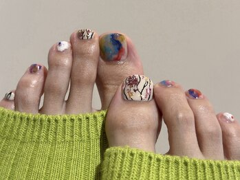 ヨンネイル 代々木上原(4 nail)/【foot】full artコース