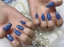 マイネイルプラス 野江内代(my nail plus)/ベース有りラメグラデーション