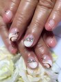 ヴェール 岡山店 my nail☆渦巻き柄が可愛い♪