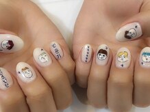 ティンク(Tink)/KーPOP手書きアートネイル