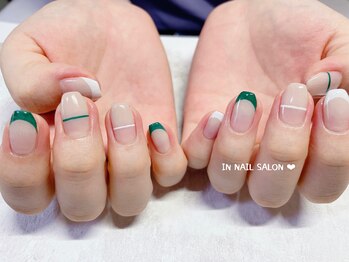 インネイルサロン 日暮里(IN NAIL SALON)/初回オフ無料フレンチ￥7500
