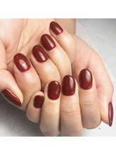 ヘアーアンドネイル ルシア(Hair&Nail Lucia)/ボルドーネイル