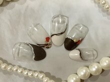 アペル(apare)/変形フレンチ×バレンタイン