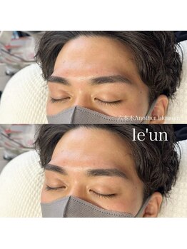 ルアン 表参道店/メンズ美眉毛スタイリング