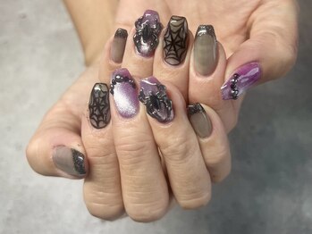 ハロウィンネイル