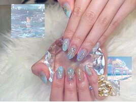 貝殻ネイル