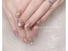 シェリエ(Cherie)/リボン×リングネイル