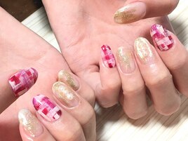 selectQ12月ピンクチェック