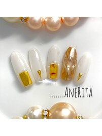 ニュアンス☆ミラーネイル