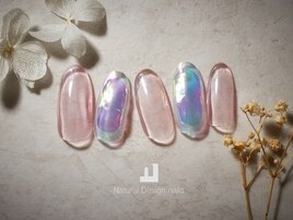 うるうる氷ネイル￥5800