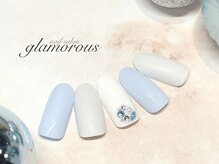 ネイルグラマラス 西新井店/《パラジェル》冬マットDesign