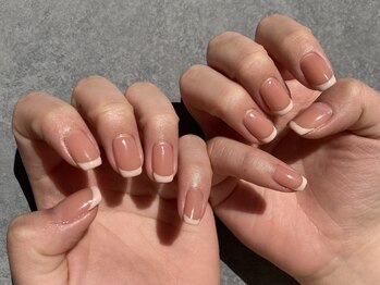 ナンバーネイル 立川(N゜Nail)/フレンチネイル＊色混ぜ有り