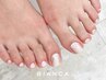 【Jrネイリスト】フット親指アートコース¥3300