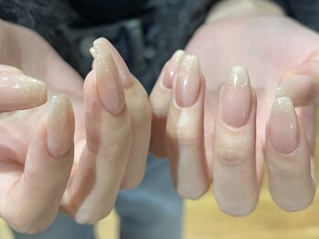 アンドローブ 銀座店(&robe)/ワンカラー+ラメがけ6580円