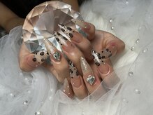 ルナ(Luna)/ヒョウ柄ネイル