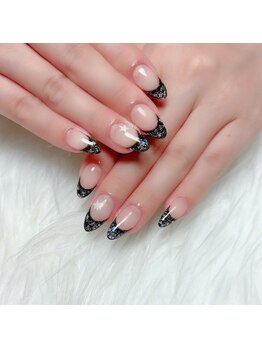 祇園ネイル冬ネイル