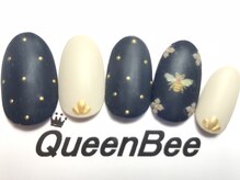クインビー(Queen Bee)/定額サンプルジェルネイル