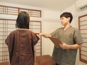サンクエール 代官山鍼灸院(CINQ AILES)/カウンセリング（姿勢チェック）