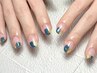 ≪HAND/オフ無料≫オフィスネイルにも☆クリアコレクション　¥4900