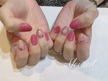 アクイユ 銀座店(ACCUEIL)/きらきらネイル