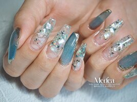 シェルホロ押し花&マグネット