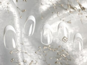 ザ ネイル パーラー 博多駅(The Nail Parlor)/シンプルフレンチ