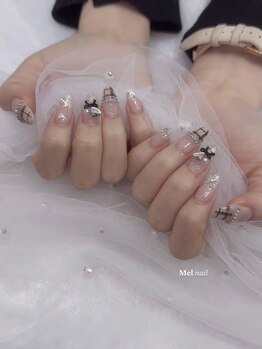 メル ネイル(Mel nail)/秋のチェックnail♪