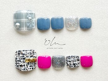 11月フットネイル定額【Autumn】