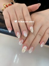エスティネイルアートサロン(St.Nail Art Salon)/ミラーネイル