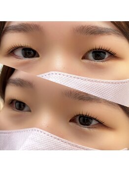 ギンザビューティー メメ(GINZA BEAUTY meme)の写真/ナチュラルに上品な仕上がり◎大人の目元美を格上げ♪なりたいを叶える熟練の技術で理想の目元に導きます！