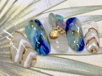 ビービーネイル(BB)/夏にピッタリサマーネイル