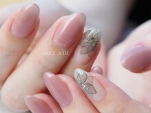 ネクストネイル(NEXT NAIL)/当店看板デザイン～水彩フラワー