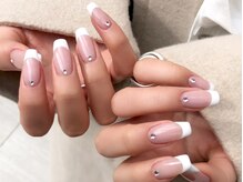 ネイルマジック 仙台一番町店(NAIL MAJIC)/白フレンチネイル☆オーダー