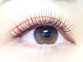 アイマジックピュア 仙台駅前店(EYE MAJIC pure)/ブラウンマットフラットラッシュ