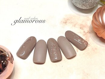 ネイルグラマラス 西新井店/《パラジェル》冬マットDesign