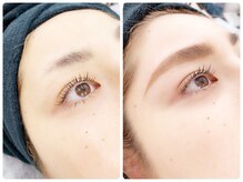 ラズベリー ベレー(Raspberry Beret)/眉毛スタイリング例