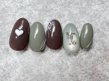 ヴィヴィアン ネイル(Vivian nail)/バレンタインクーポンデザイン