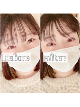 アイルブロウ 西宮北口(I'LL)/パリジェンヌで存在感あるまつ毛