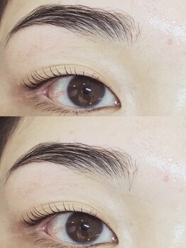 アイブロウメニューがあるサロン